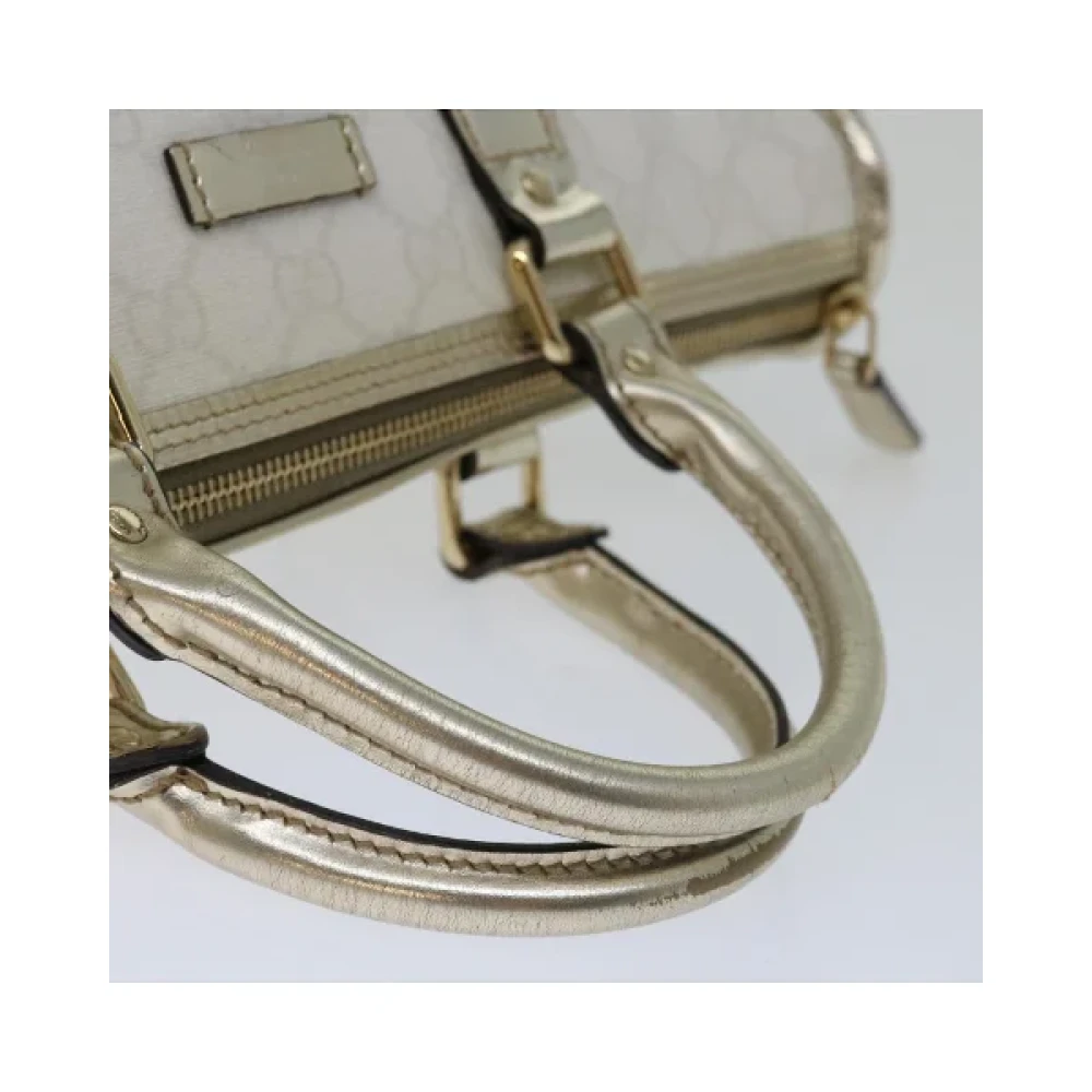 Gucci Vintage Pre-owned Leather handbags White Dames