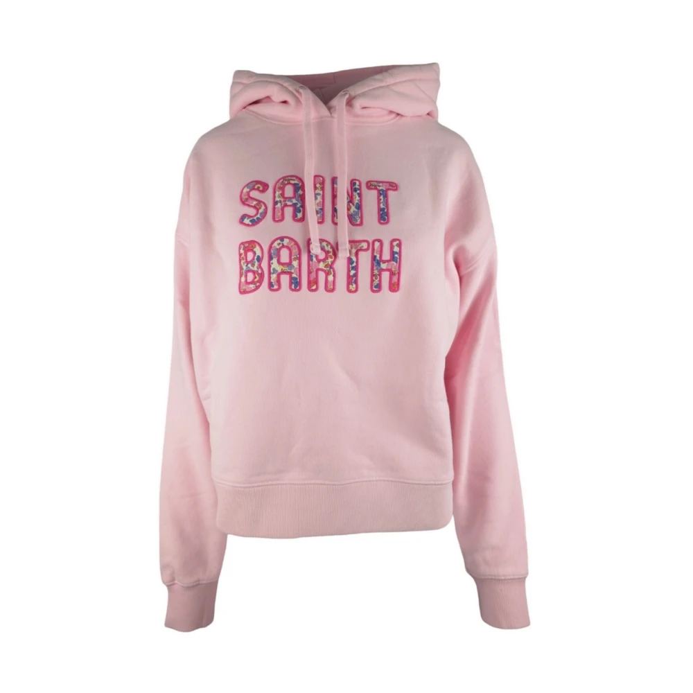 MC2 Saint Barth Bloemen Sweaters in Roze Pink Dames