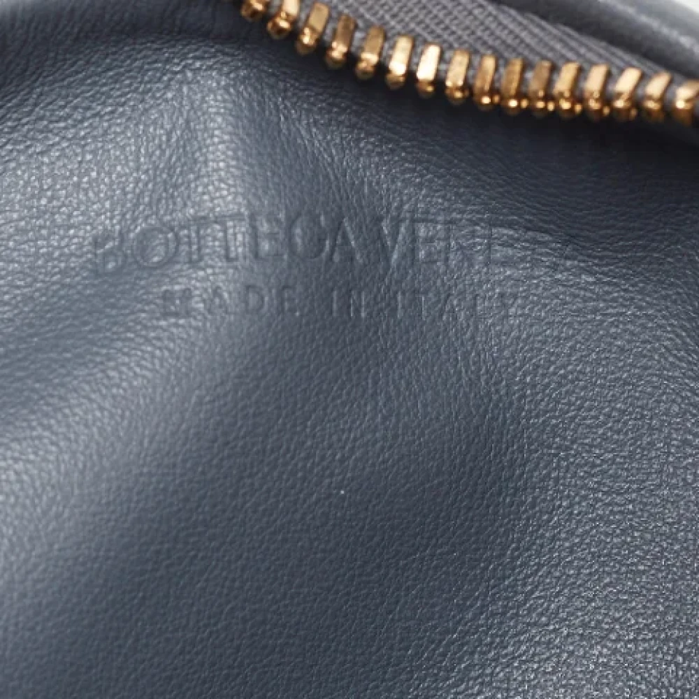 Bottega Veneta Vintage Pre-owned Leather handbags Gray Dames