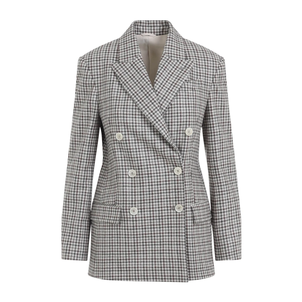 Jackets > Blazers - - Brunello Cucinelli - Modalova