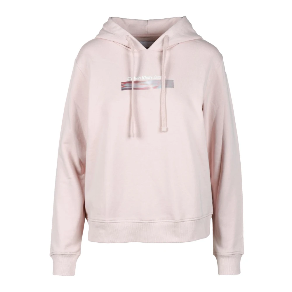 Calvin Klein Jeans Katoenen Sweatshirt Pink Dames