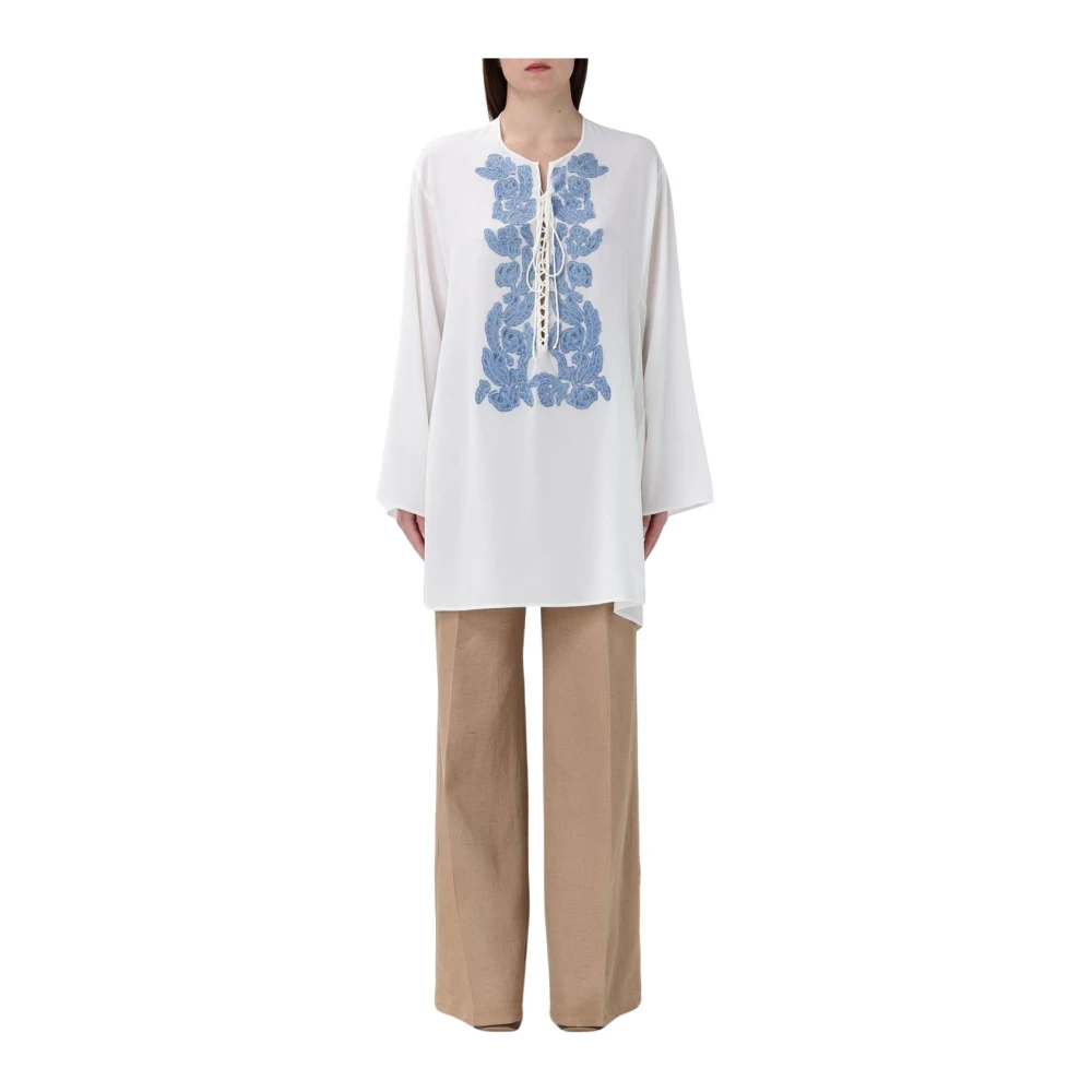 Blouses & Shirts > Tunics - - Ermanno Scervino - Modalova