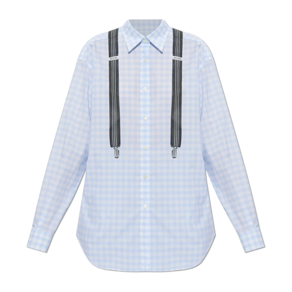 Moschino Mujer Azul Blusas Y Camisas, Talla: S