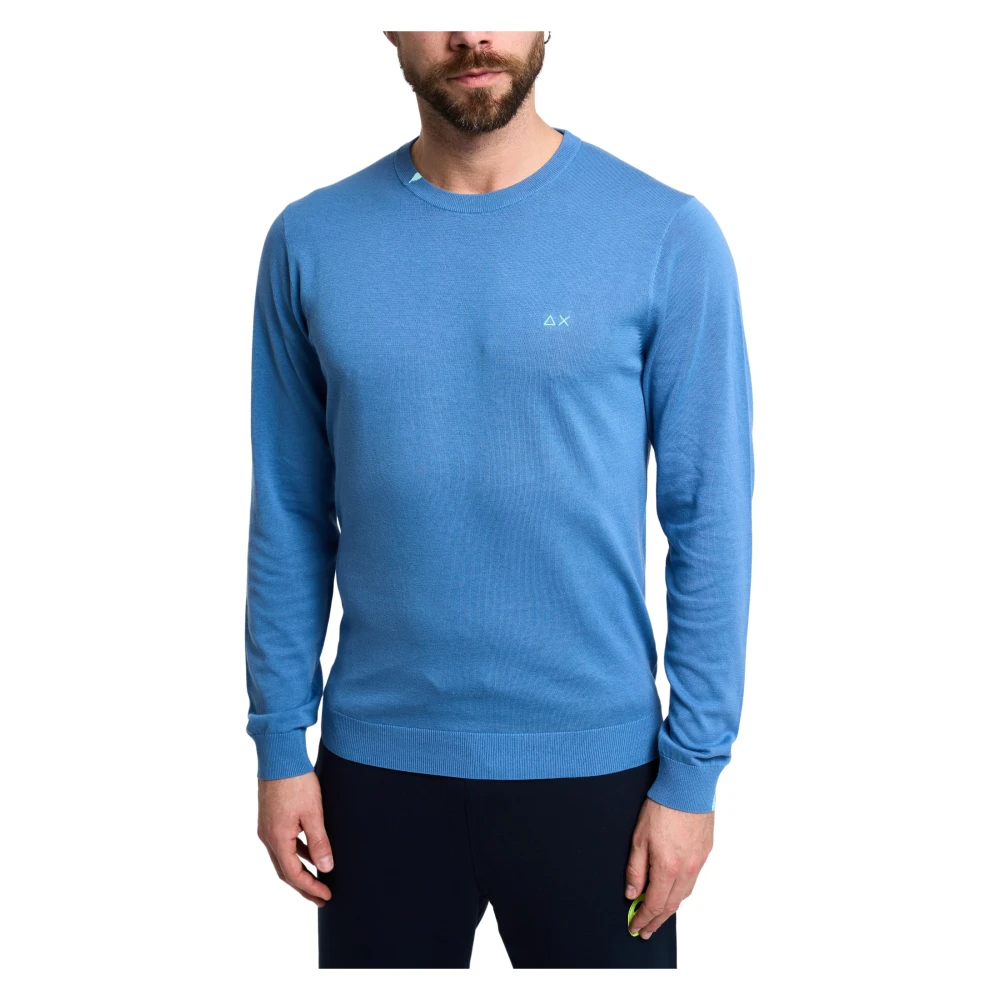 Sun68 Sweatshirts Blue Heren