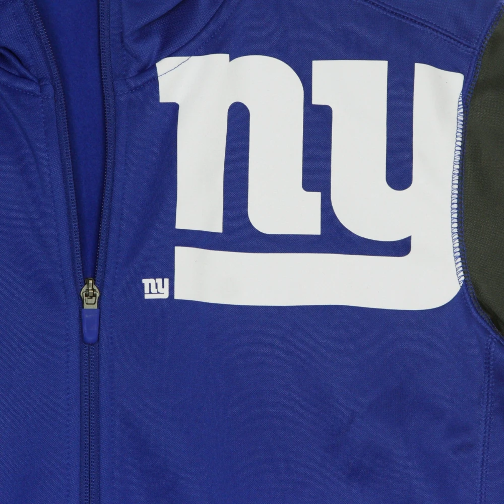 Nike Hoodie Tracksuit Jacket met Mascot Logo Blue Heren