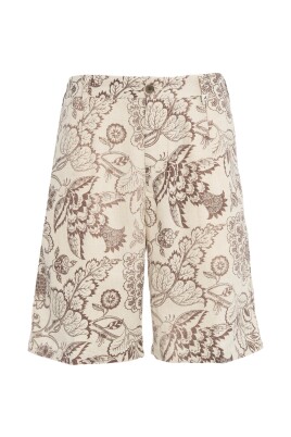 brown-floral-bermuda-shorts