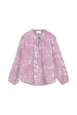 Silk Voile Kashmirtryck Damblus