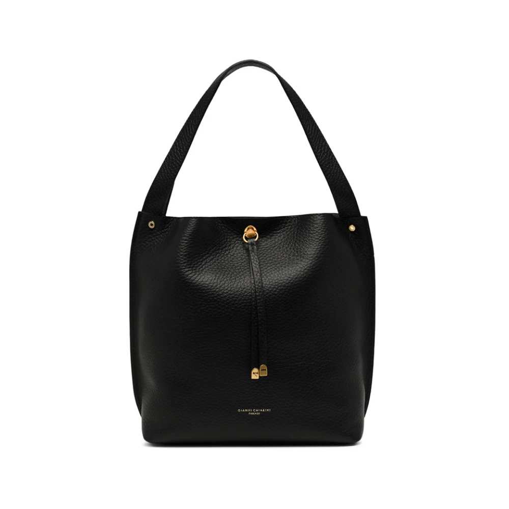 Gianni Chiarini Egle Zwarte Handtas Aw24 Black Dames