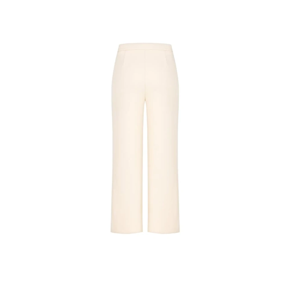 RINASCIMENTO Uitlopende broek Beige Dames