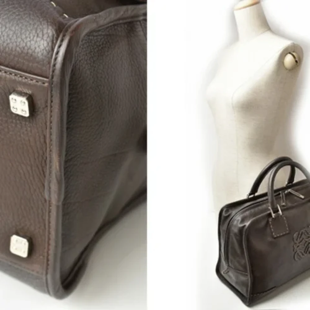 Loewe Pre-owned Fabric totes Brown Dames