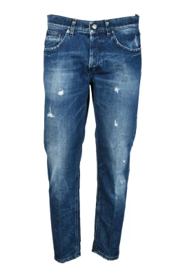 Cotton Dian Jeans med knappstängning