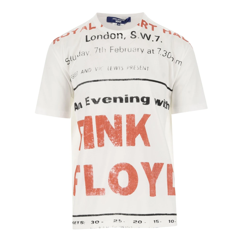 Junya Watanabe Pink Floyd Crew Neck T-shirt White Heren