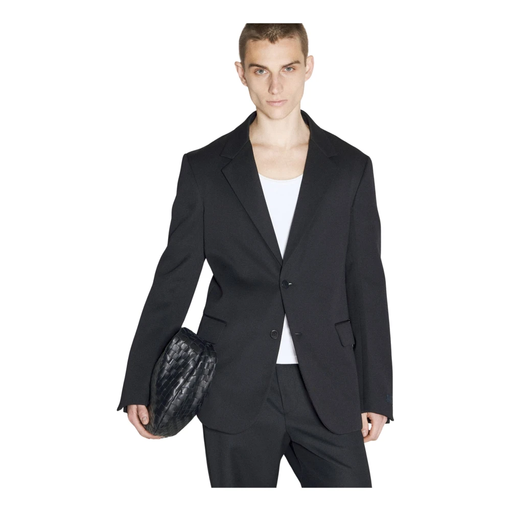 Lanvin Men's Black Single-Breasted Blazer