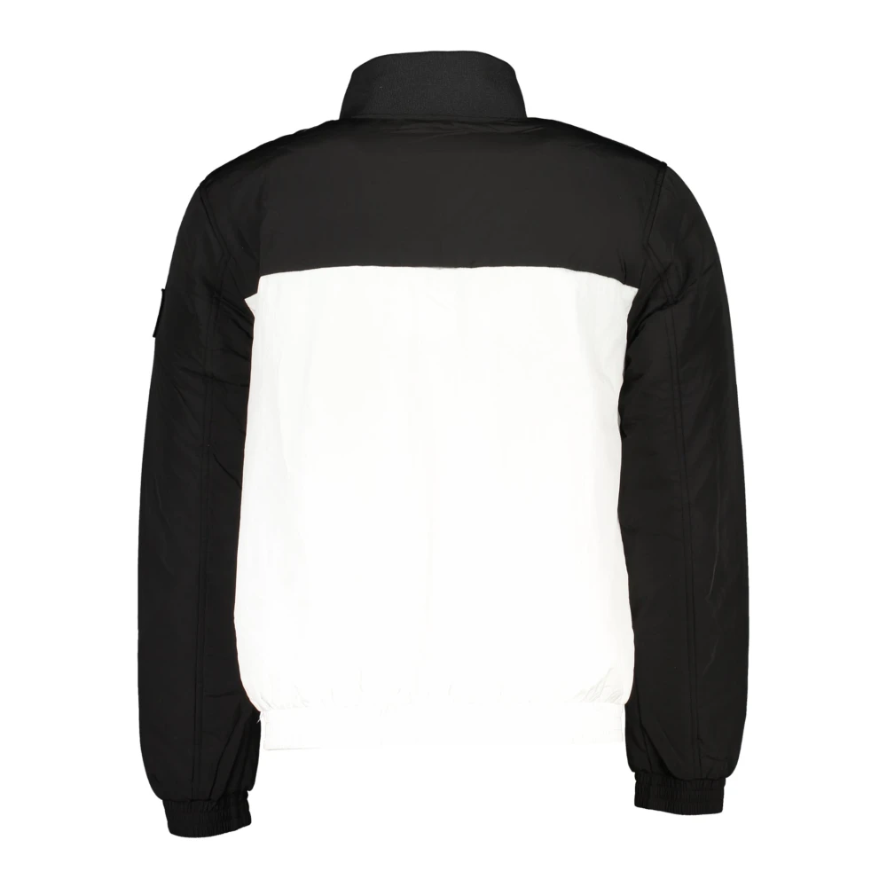 Calvin Klein Witte Jack met Lange Mouwen en Print White Heren