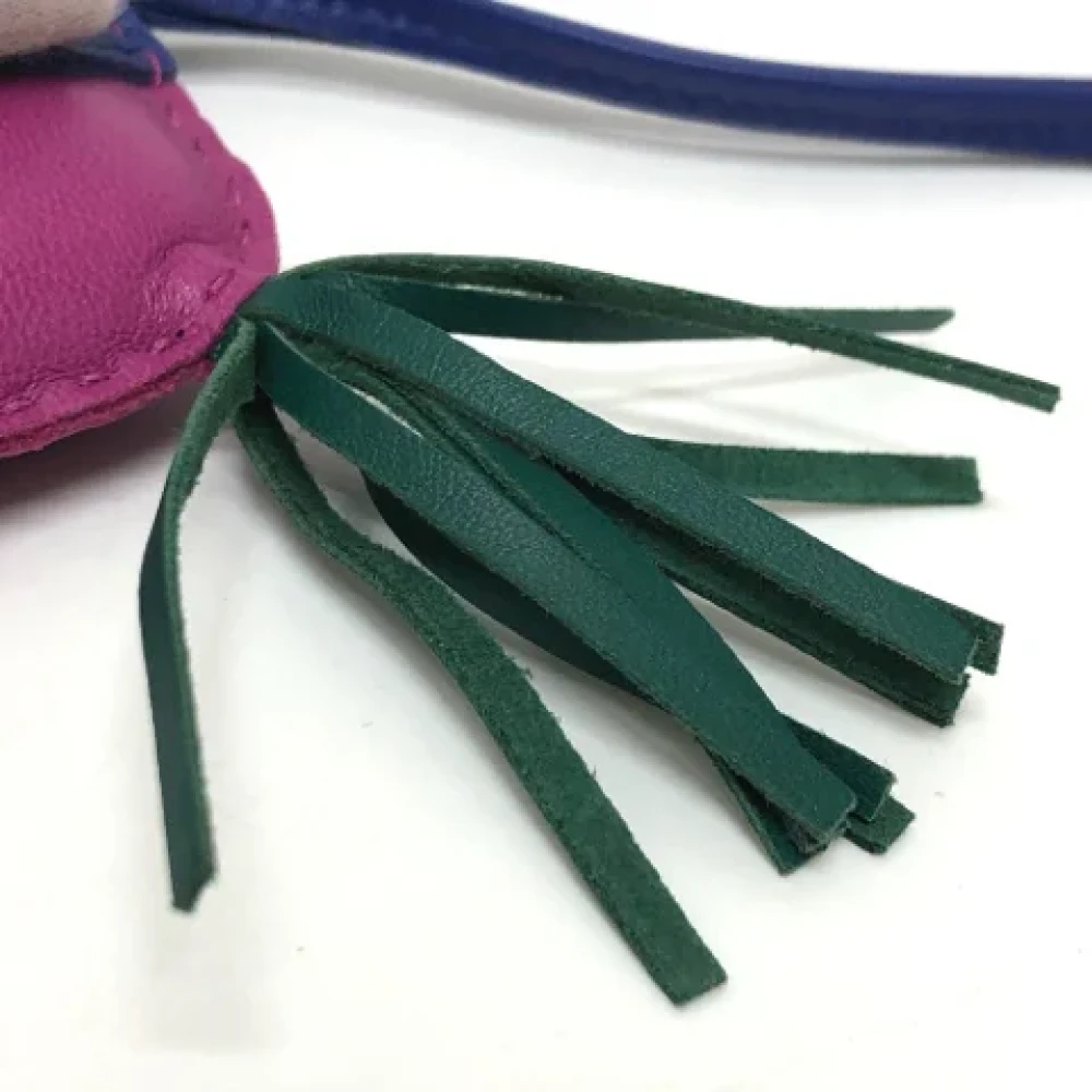 Hermès Vintage Pre-owned Leather key-holders Purple Dames