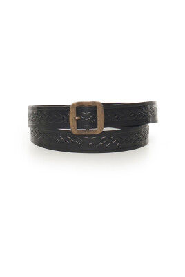 ceinture-en-cuir-tresse-noir-italie