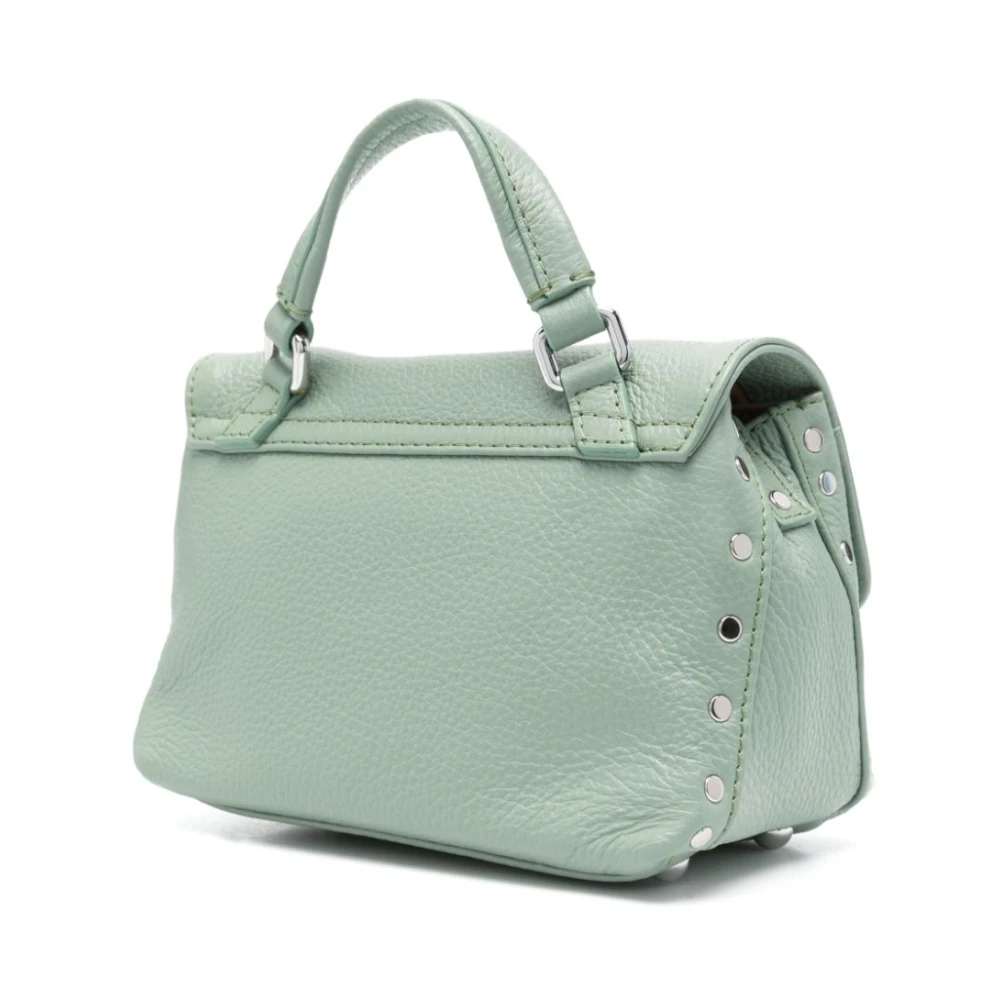 Zanellato Groene Twist-Lock Schoudertas Green Dames