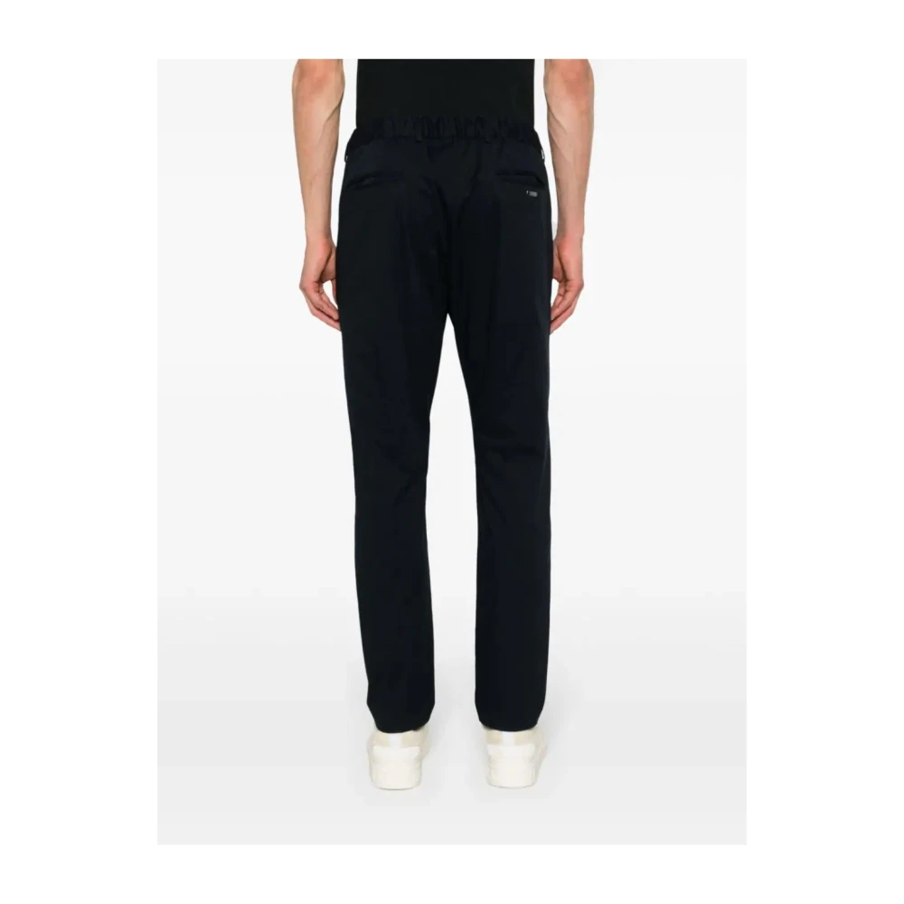 Herno Trousers Blue Heren