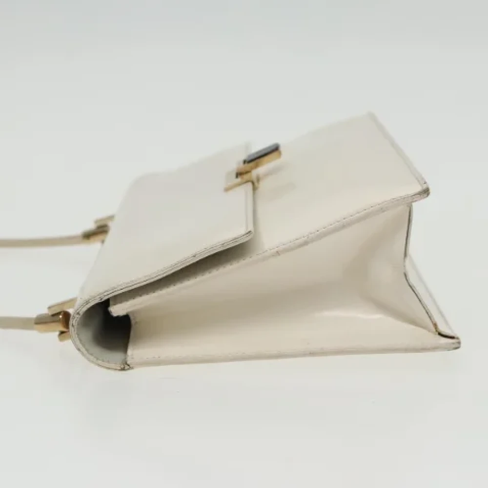 Gucci Vintage Pre-owned Fabric gucci-bags White Dames