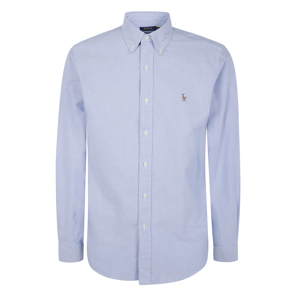 Polo Ralph Lauren Lange mouw sportshirt Blue Heren