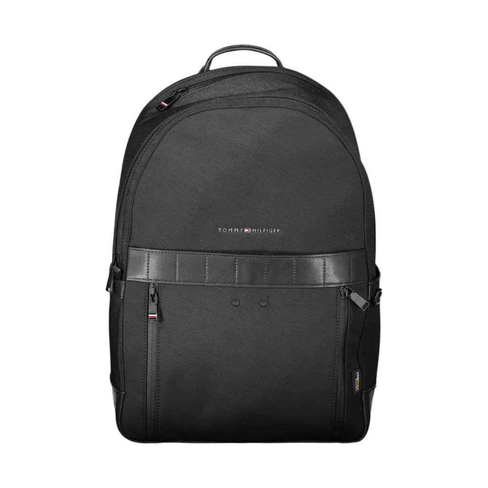 Tommy Hilfiger Men's Black Nylon Backpack