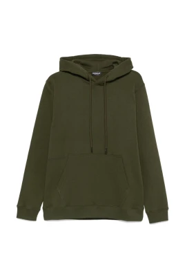 Hoodie med normal passform