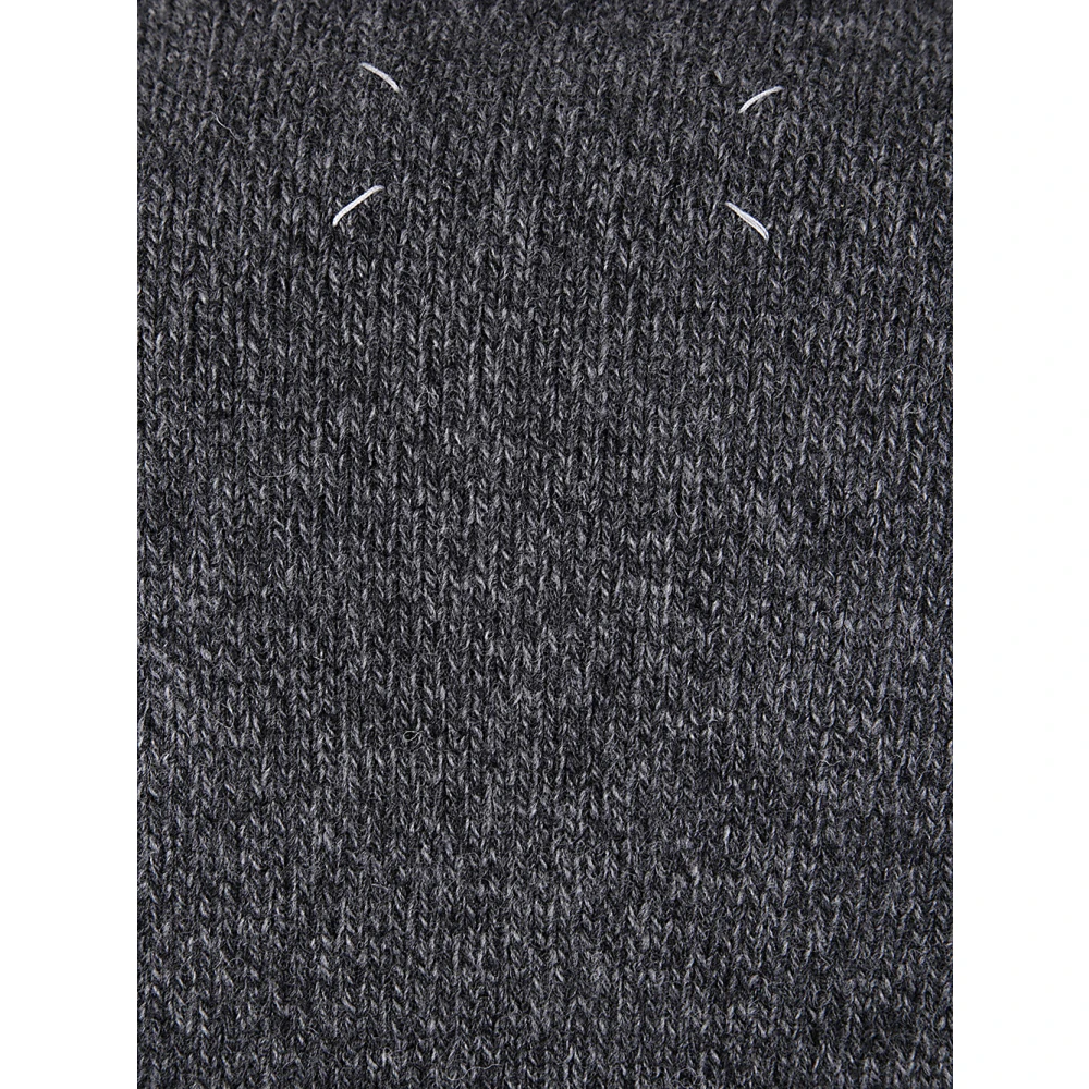 Maison Margiela Stijlvolle Gebreide Cardigan Sweater Gray Heren