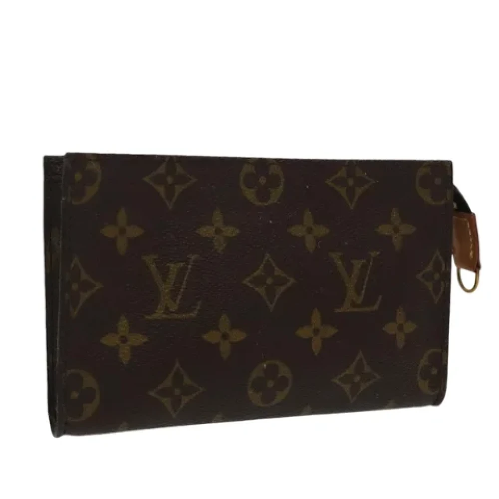 Louis Vuitton Vintage Pre-owned Canvas pouches Brown Dames