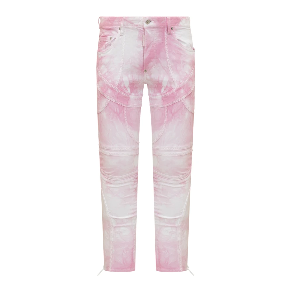 Dsquared2 Slim-fit Jeans Pink Heren