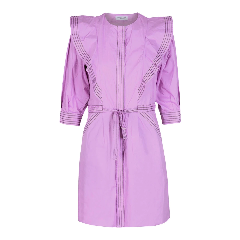 Hofmann Copenhagen , Shirt Dresses ,Purple female, Sizes: L