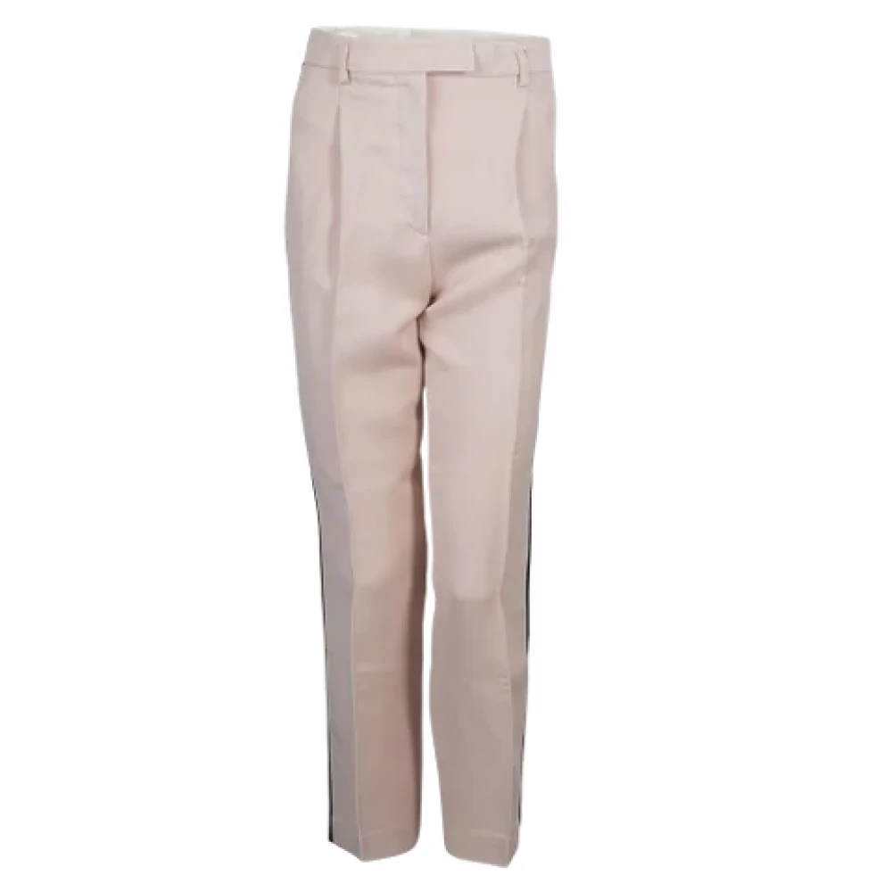 Emilio Pucci Pre-owned Wool bottoms Pink Dames