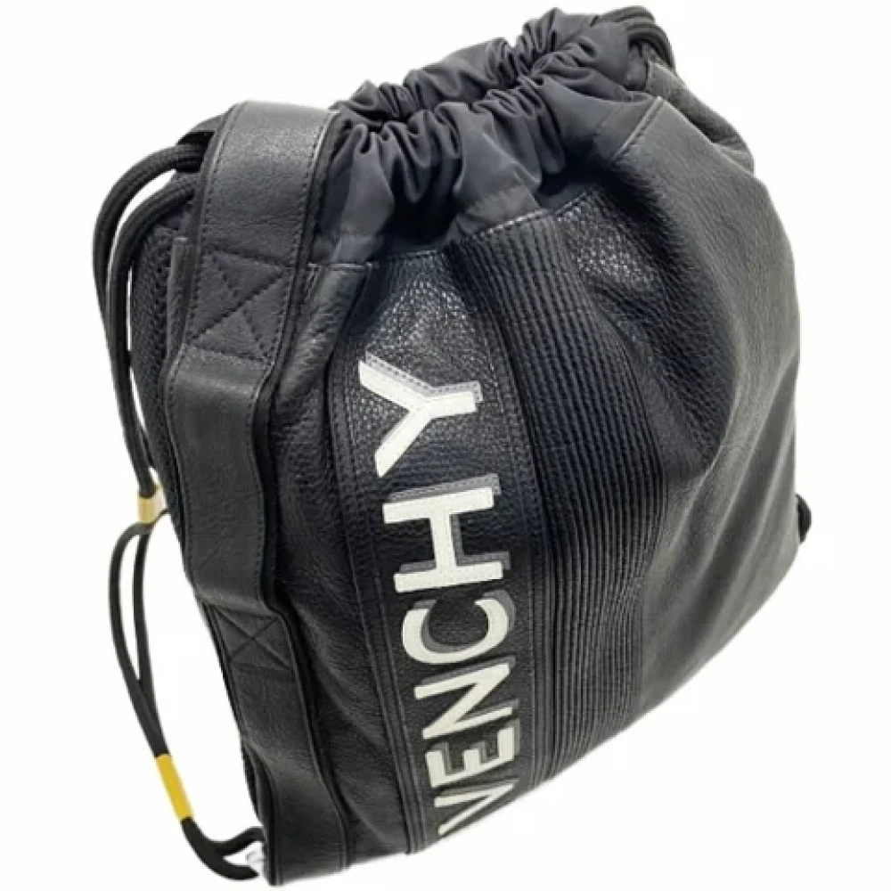 Givenchy Pre-owned Leather backpacks Black Dames