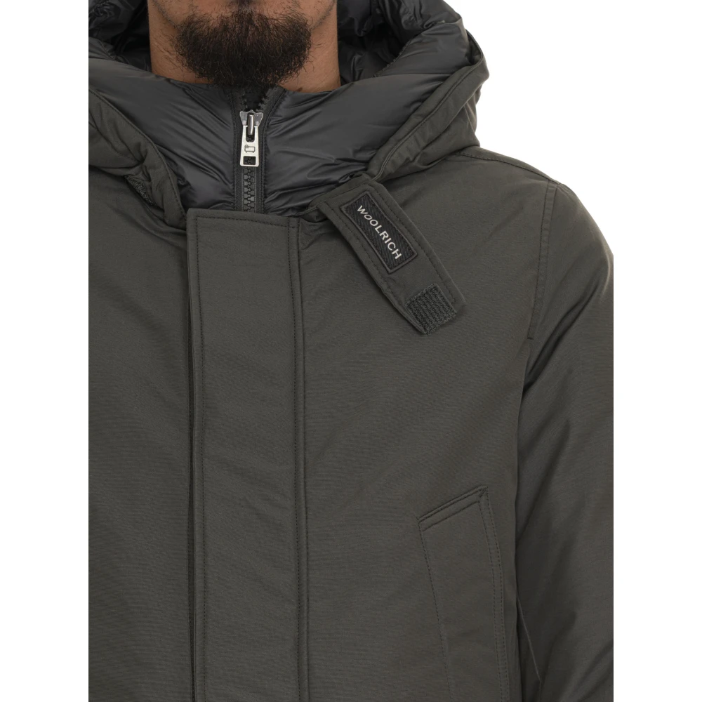 Woolrich Stijlvolle jassen voor elke gelegenheid Gray Heren