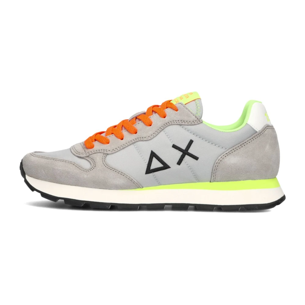 Sun68 Grijze Lage Sneakers voor Heren Heren Schoenen Grijs