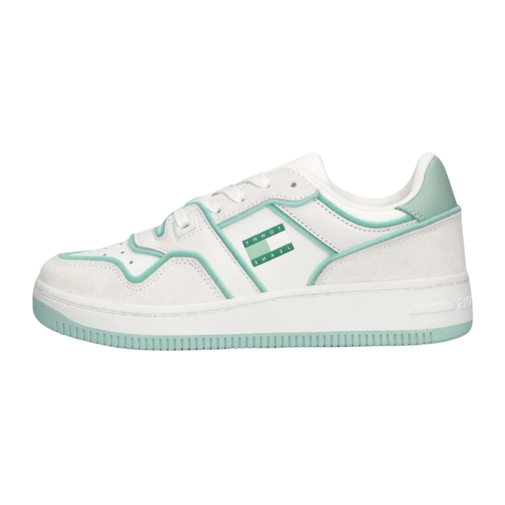 Tommy Jeans Retro Basket Foam Edge Lage Sneakers Dames Schoenen Veelkleurig Multicolor