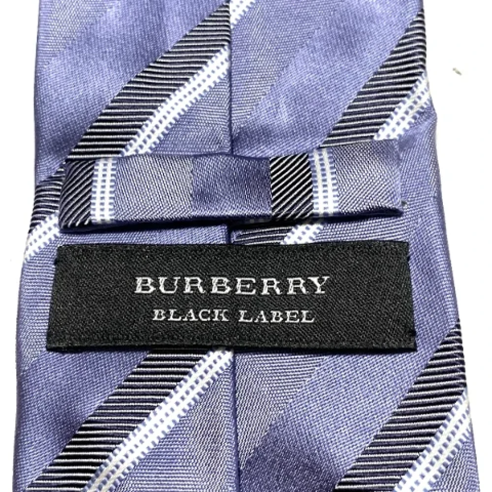 Burberry Vintage Pre-owned Silk home-office Multicolor Heren