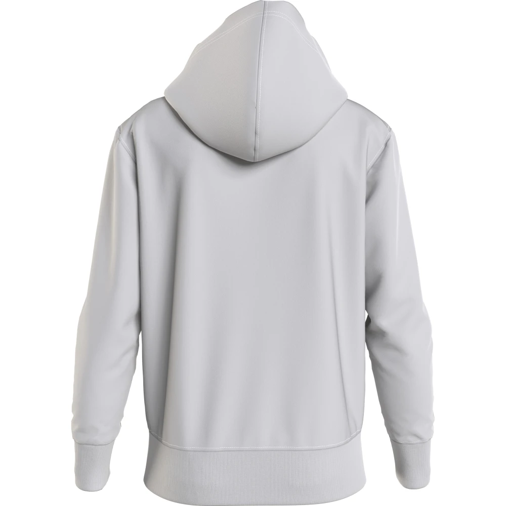 Calvin Klein Grijze Hoodie Trui Katoen Gray Heren
