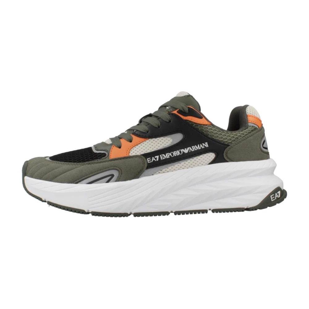 Emporio Armani Ea7 Uomo Verde Scarpe, 42 1/2 Eu, New,