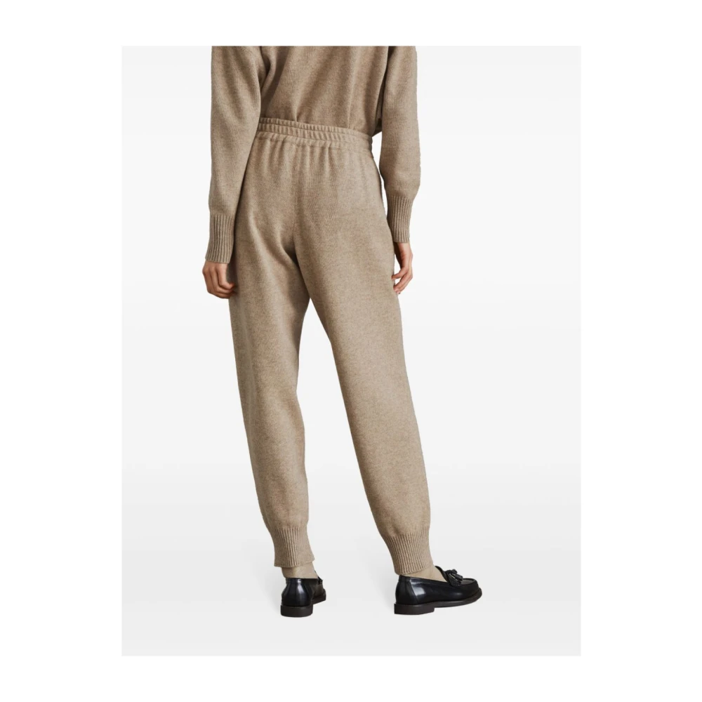 BRUNELLO CUCINELLI Bruine Broek Elegante Stijl Brown Dames