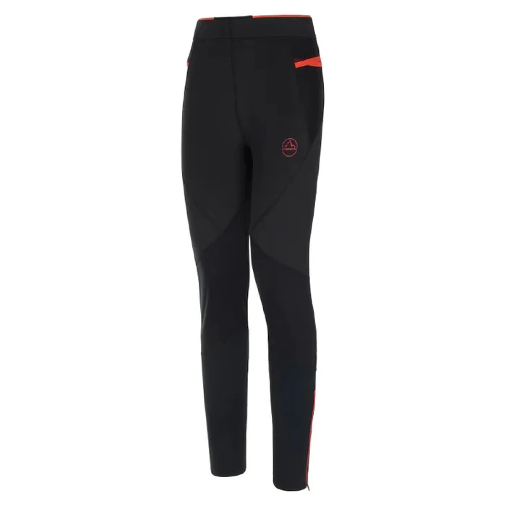 la sportiva Zwarte Broek met Windstopper Bescherming Black Dames