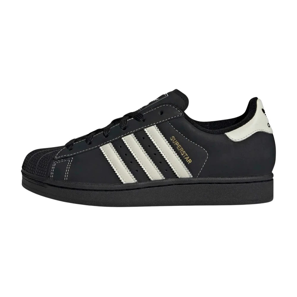 Adidas Men's Black Superstar Ii - Skateboarding - 3 1/3 Uk - Sport