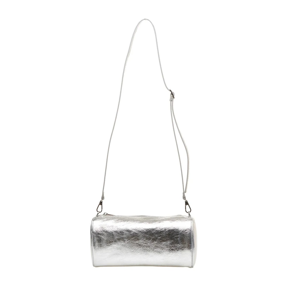 Orciani Zilveren Schoudertas Chic Stijl Gray Dames