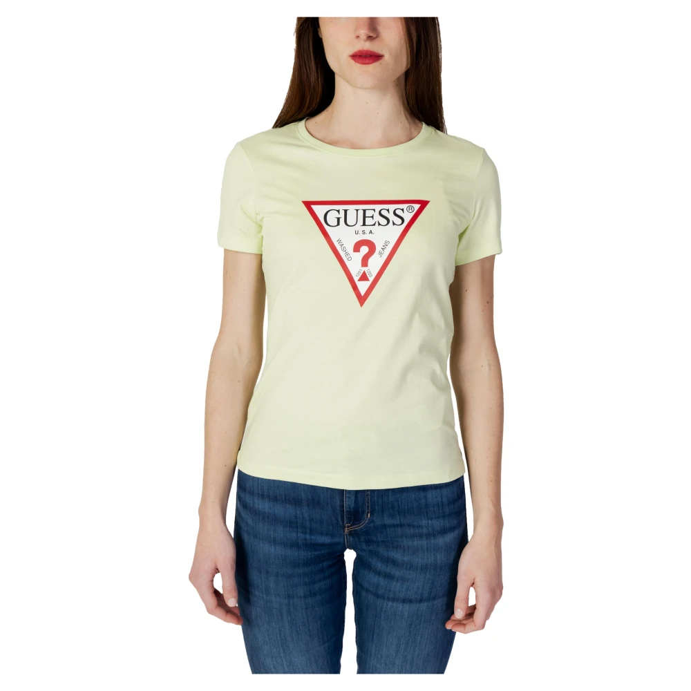 Guess - Tops > T-Shirts - Green - Guess - Modalova