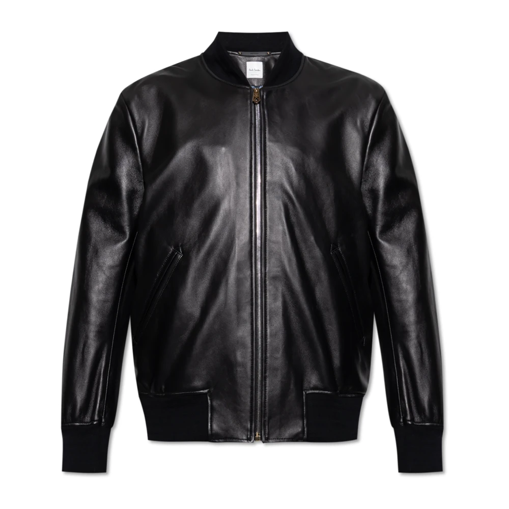 Jackets > Leather Jackets - - Paul Smith - Modalova