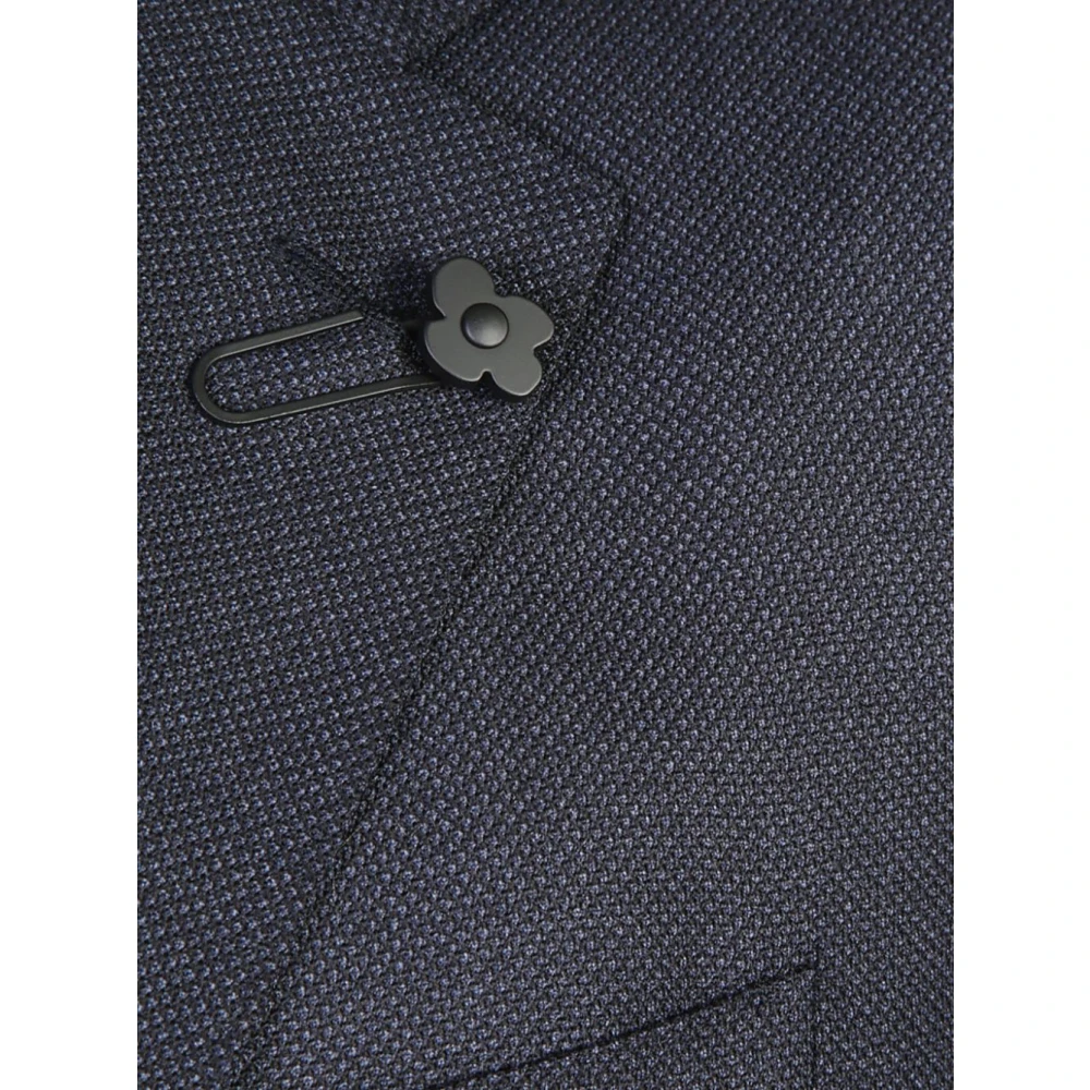 Lardini Zwarte Jurk voor Mannen Aw24 Black Heren