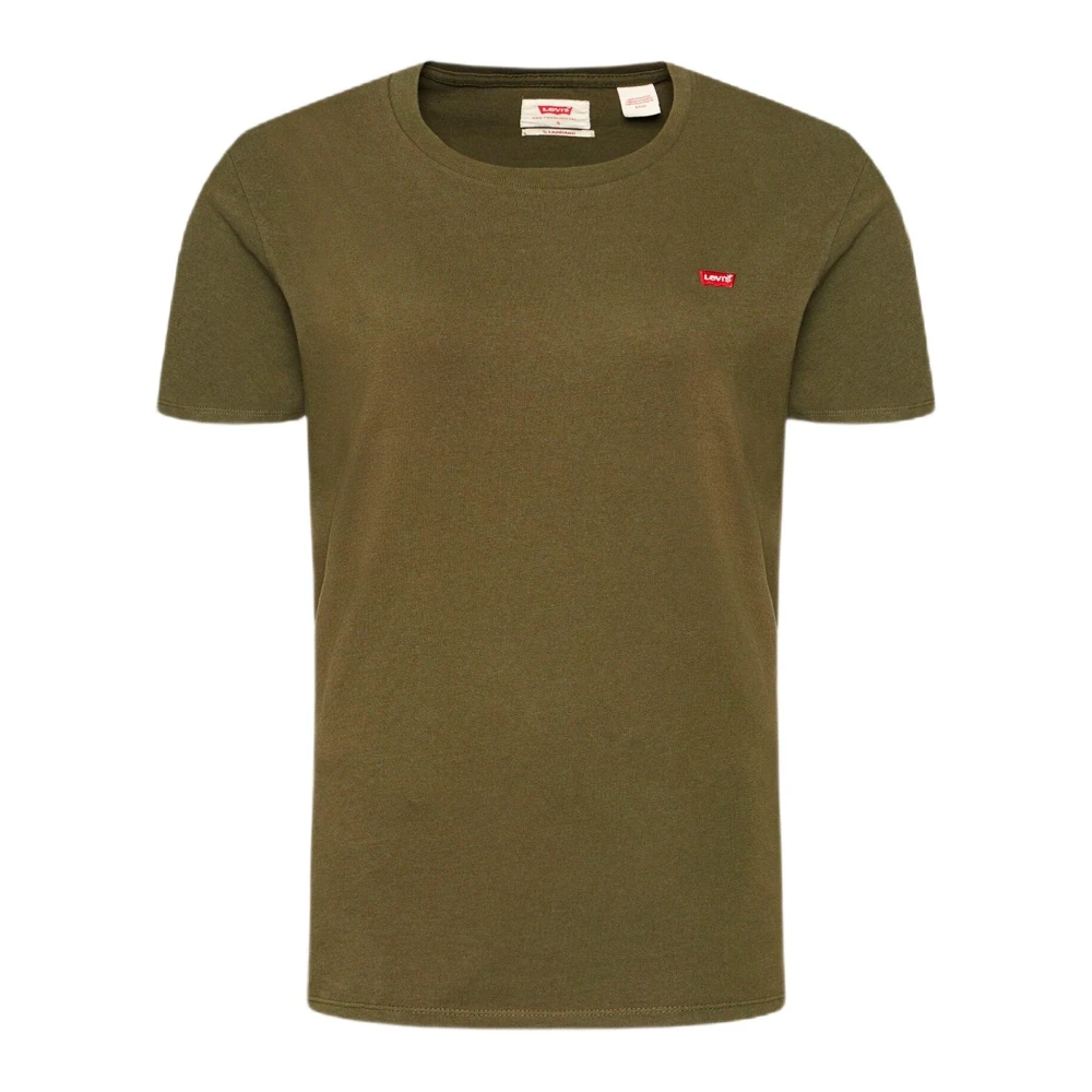 Levi's Mannelijk Groente Tops Heren, Groen, Xl, Heren Groene T-Shirt