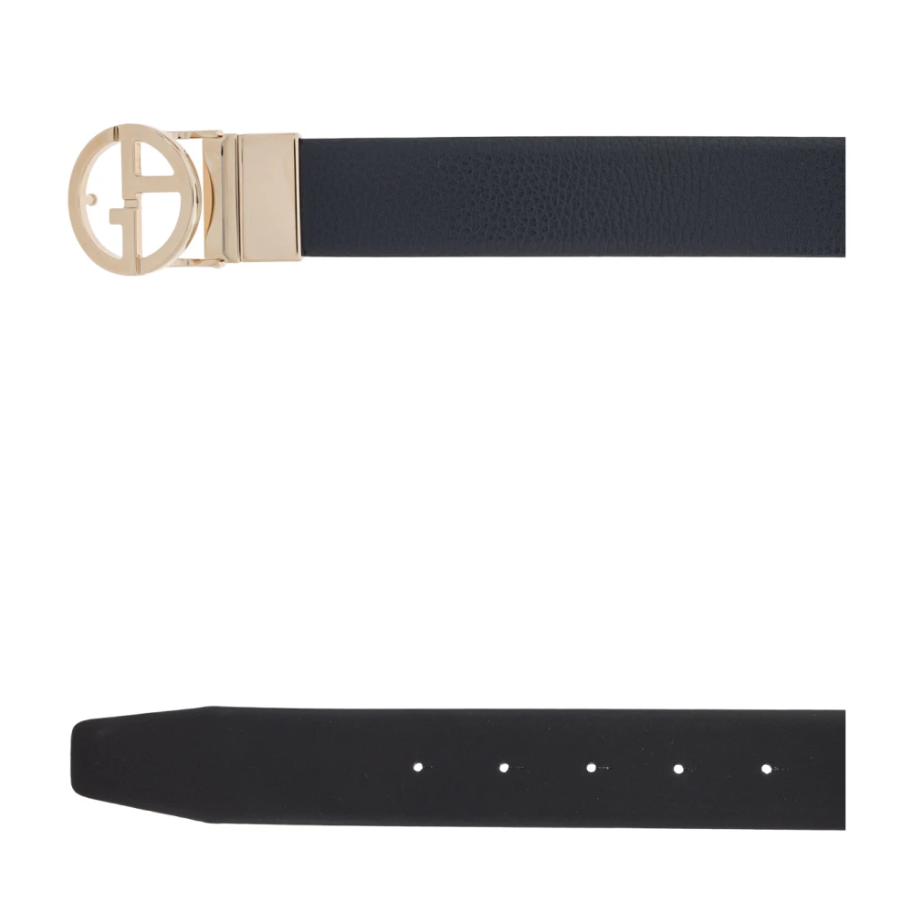 Giorgio Armani Omkeerbare riem Blue Heren