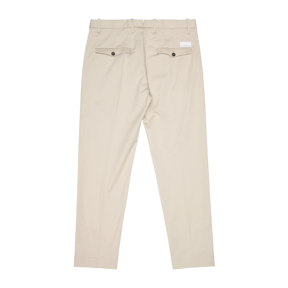 Nine In The Morning Relaxed fit katoenen chino broek Beige Heren