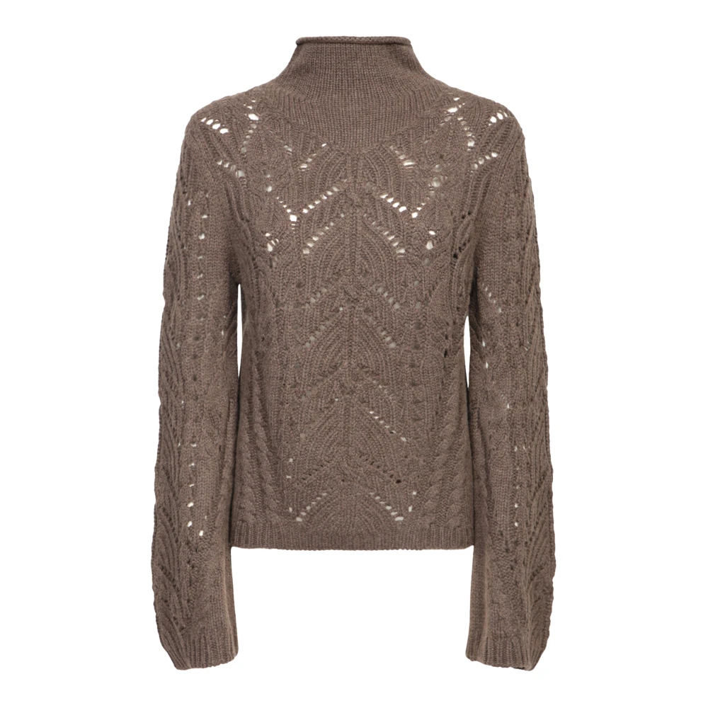 Loulou Studio Women's Beige Gustavia Turtleneck Sweater