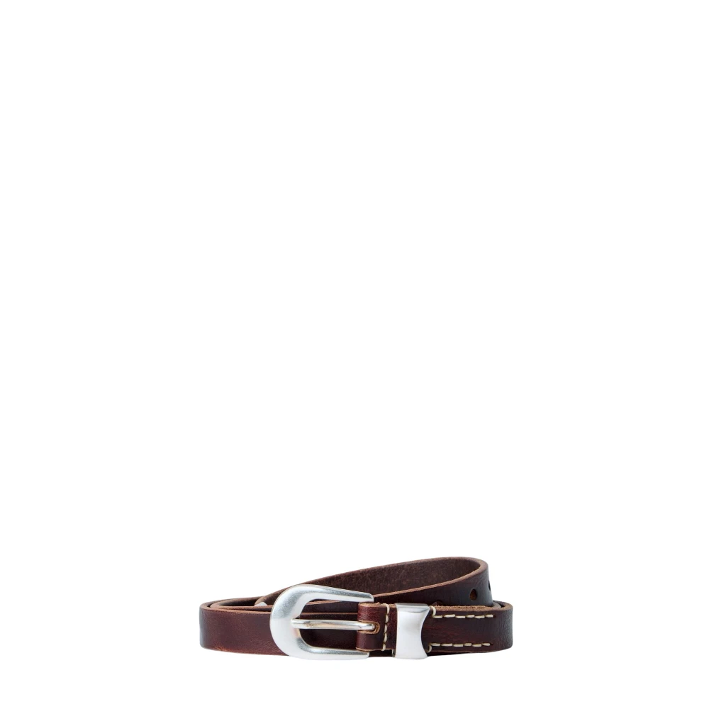 Our Legacy Brown Belts, Male, 100 Cm, Belt 2 Cm